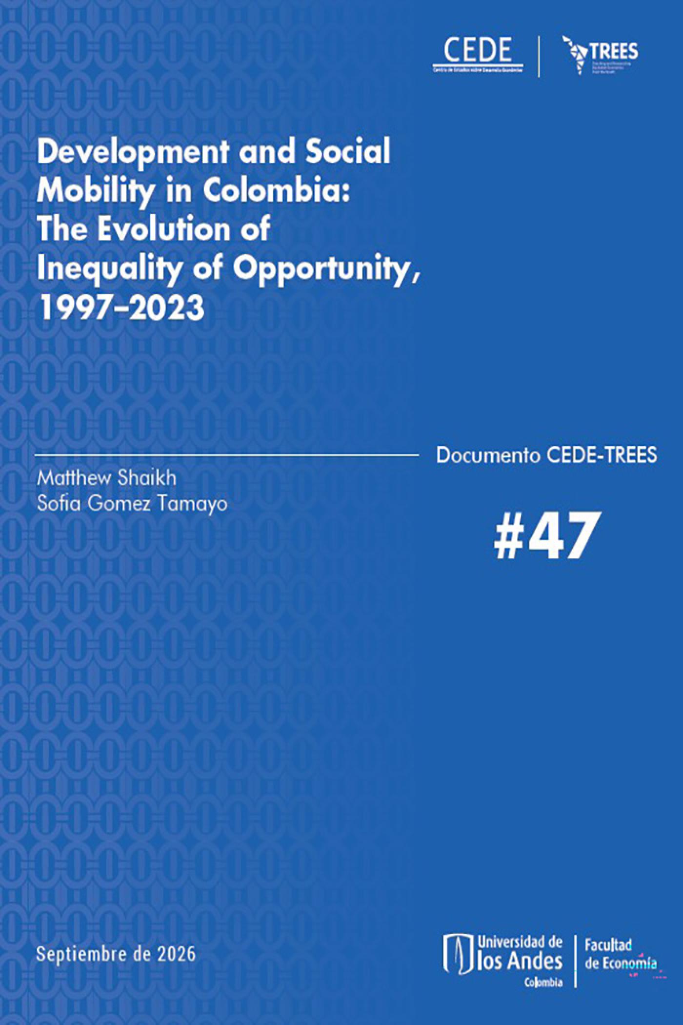 Development and Social Mobility in Colombia: The Evolution of Inequality of Opportunity, 1997–2023