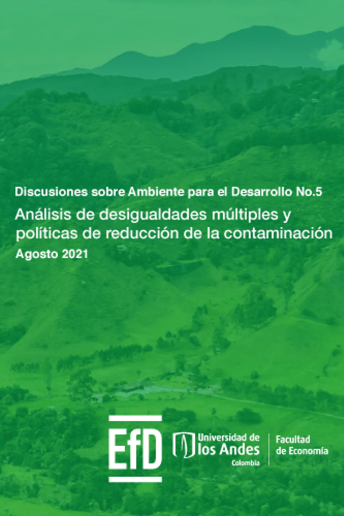 Discusiones sobre Ambiente para el Desarrollo No.5