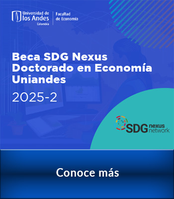 Beca-sdg-nexus-doctorado-economia-uniandes