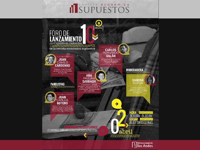 lanzamiento, corrupción en Colombia, revista económica