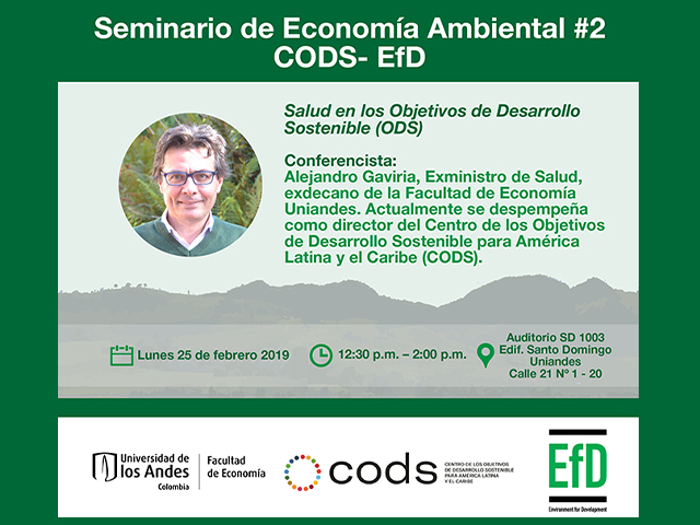 economía ambiental, facultad de economía, seminario, desarrollo sostenible