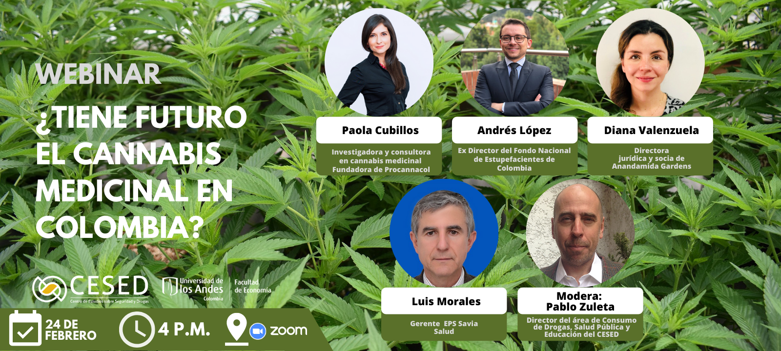 Webinar | ¿Tiene futuro el cannabis medicinal en Colombia?