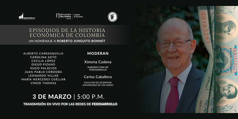 Imagen Episodios de la historia económica de Colombia un homenaje a Roberto Junguito