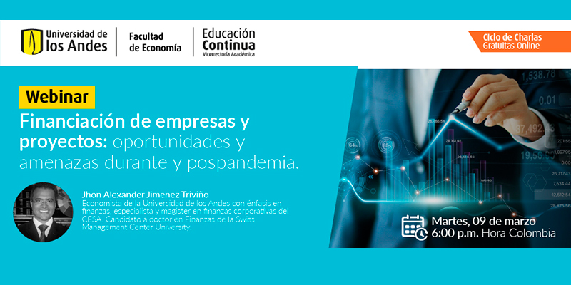 Imagen Webinar | Financiación de empresas y proyectos
