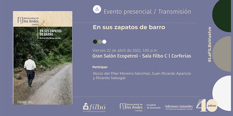 Imagen Conversatorio FILBo2022 sobre el libro "En sus Zapatos de Barro"