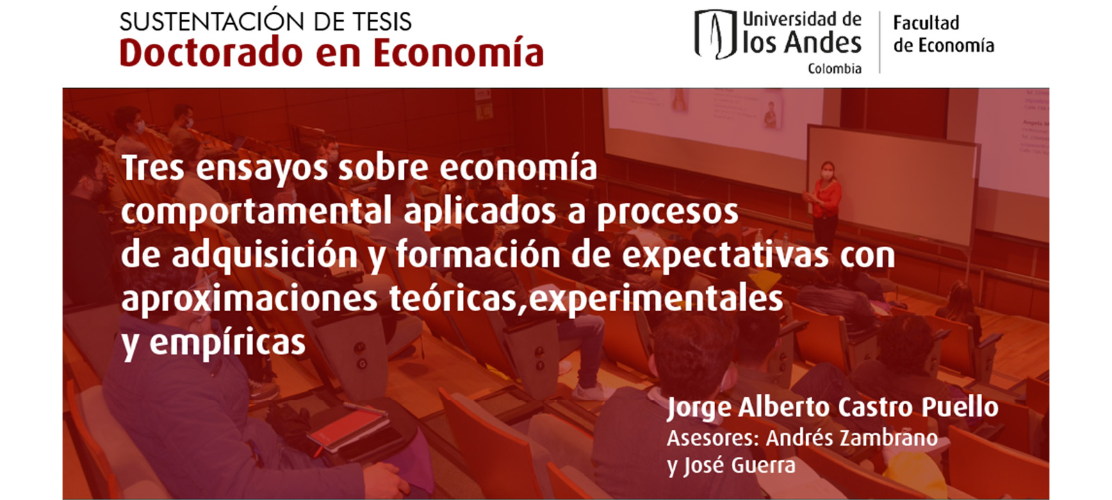 Sustentacion de Tesis Doctorado | Jorge Alberto Castro