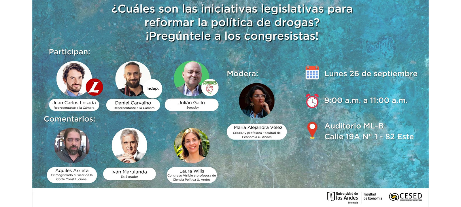 ¿Cuáles son las iniciativas legislativas para reformar la política de drogas?