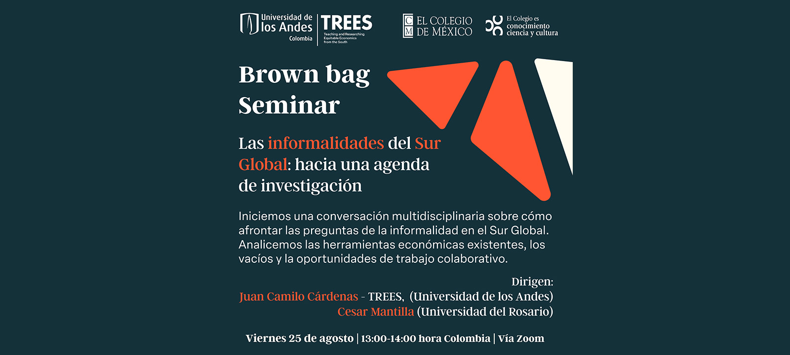 Brown bag Seminar | Las informalidades del Sur Global, hacia una agenda de investigación