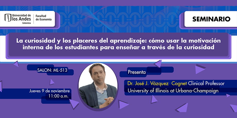 Imagen Seminario: La curiosidad y los placeres del aprendizaje