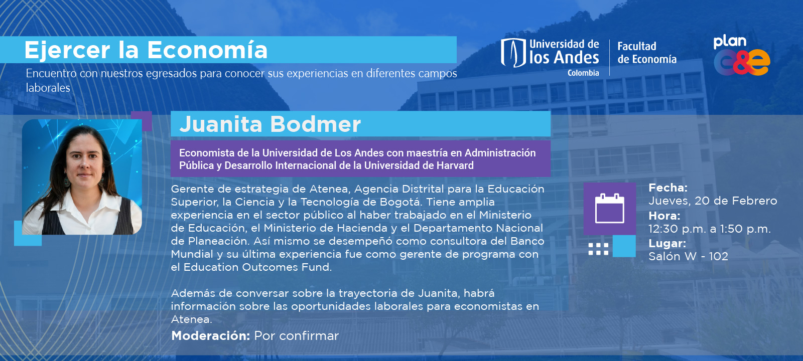 Ejercer la Economía - Juanita Bodmer
