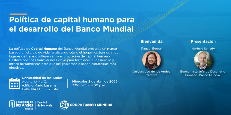 Imagen Política de capital humano para el desarrollo del Banco Mundial