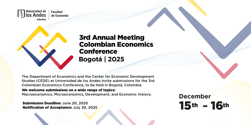 Imagen 3rd Colombian Economics Conference
