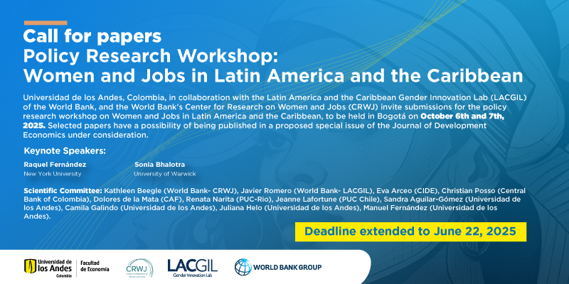 Imagen Policy Research Workshop: Women and Jobs in Latin America and the Caribbean