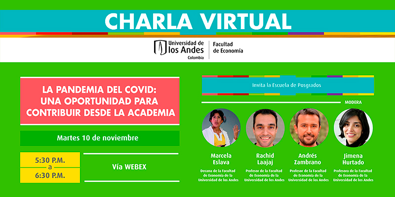 Imagen Charla virtual - La pandemia del Covid