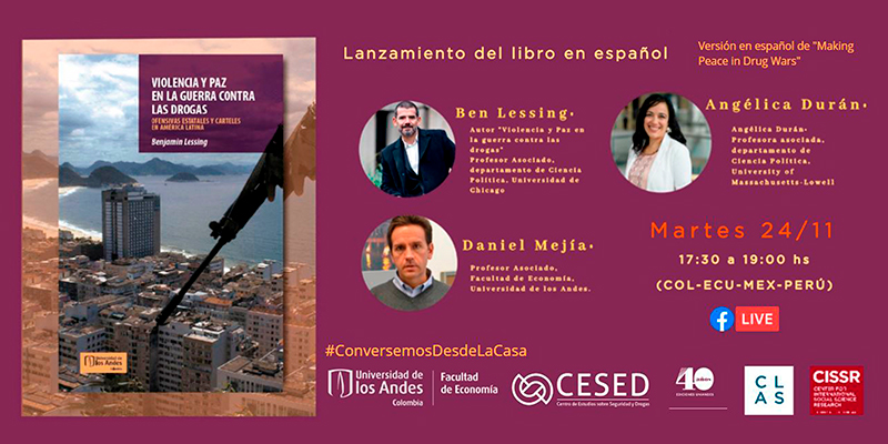 Imagen Lanzamiento del libro en español - Violencia y paz en la guerra contra las drogas