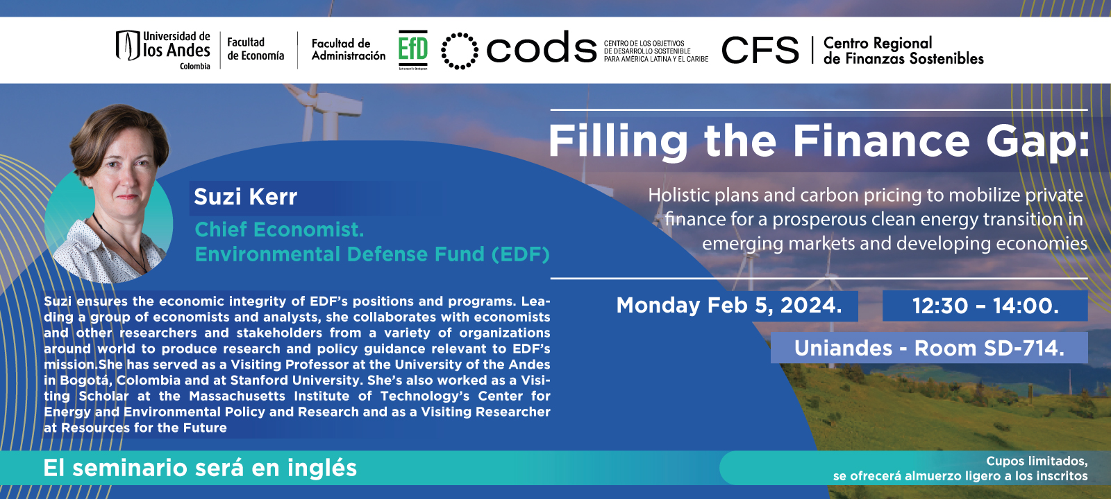 Seminario | Filling the Finance Gap