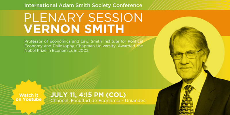 Imagen 2022 International Adam Smith Society Conference- Plenary Session | Vernon Smith