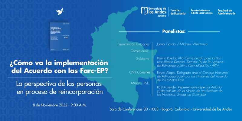 Imagen ¿Cómo va la implementación del Acuerdo con las Farc-EP? La perspectiva de las personas en proceso de reincorporación