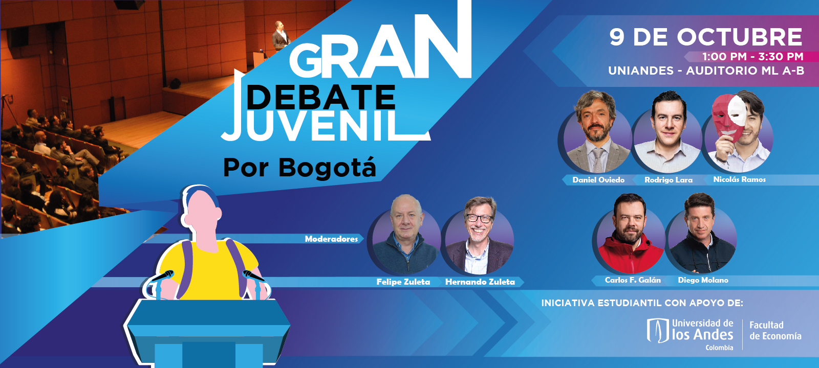Gran Debate Juvenil por Bogotá