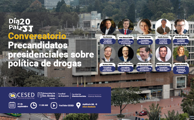 Imagen Conversatorio | Precandidatos presidenciales sobre política de drogas