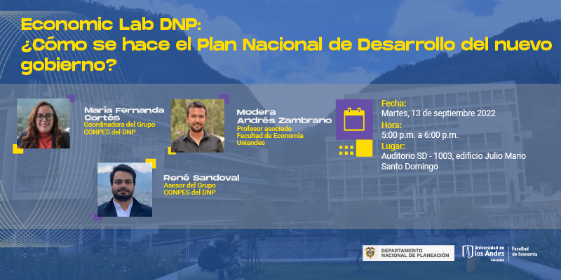 Imagen Economic Lab DNP: ¿Cómo se hace el Plan Nacional de Desarrollo del nuevo gobierno?