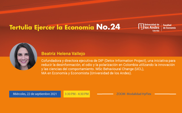 Imagen Tertulia Ejercer la Economía No. 24