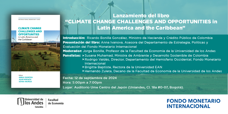 Imagen Lanzamiento libro "CLIMATE CHANGE CHALLENGES AND OPPORTUNITIES"