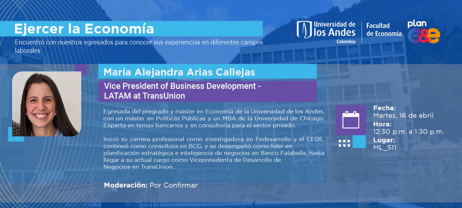 Ejercer la economía | María Alejandra Arias Callejas