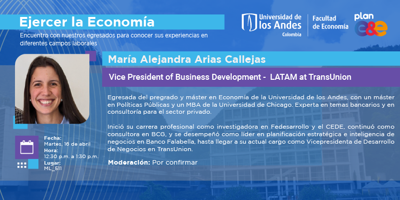 Imagen Ejercer la economía | María Alejandra Arias Callejas