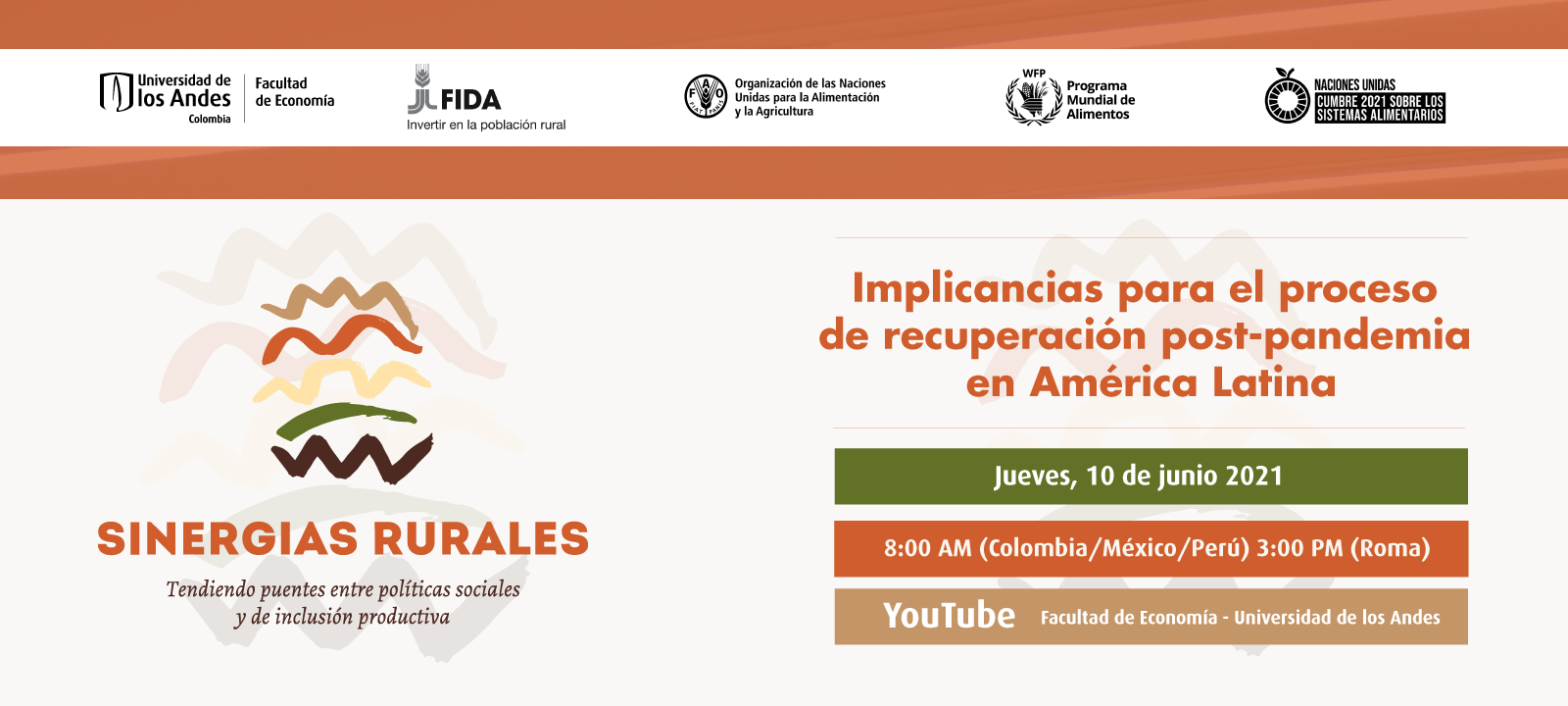 SINERGIAS RURALES | Implicancias para el proceso de recuperación postpandemia en América Latina