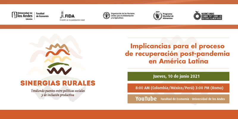 Imagen SINERGIAS RURALES | Implicancias para el proceso de recuperación postpandemia en América Latina