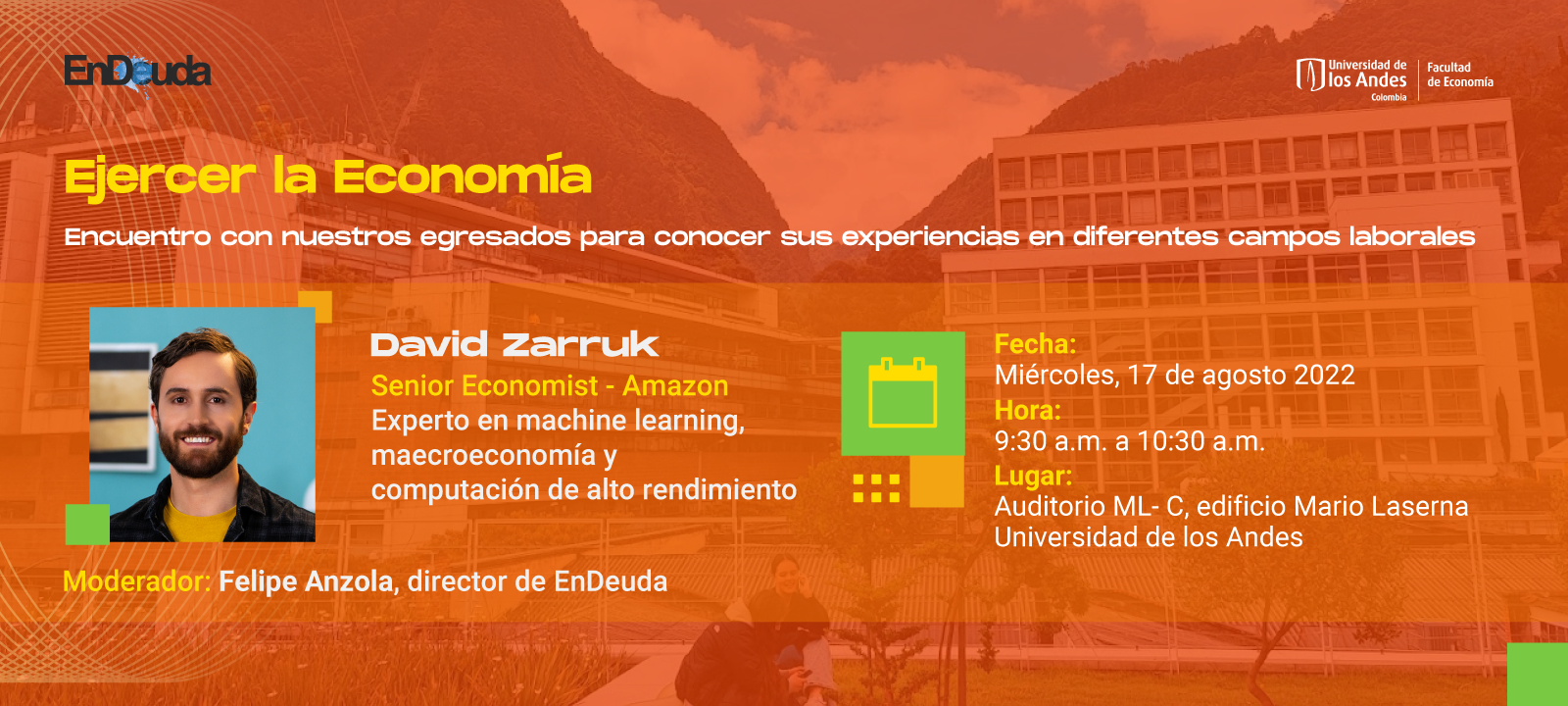 Ejercer la Economía | David Zarruk, Senior Economist - Amazon