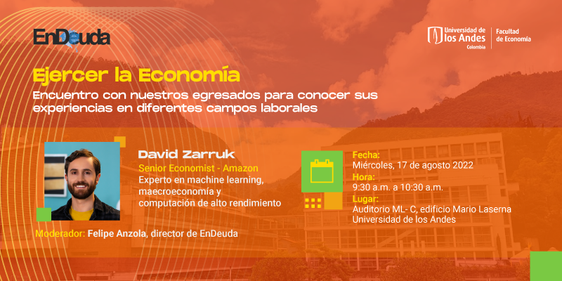 Imagen Ejercer la Economía | David Zarruk, Senior Economist - Amazon