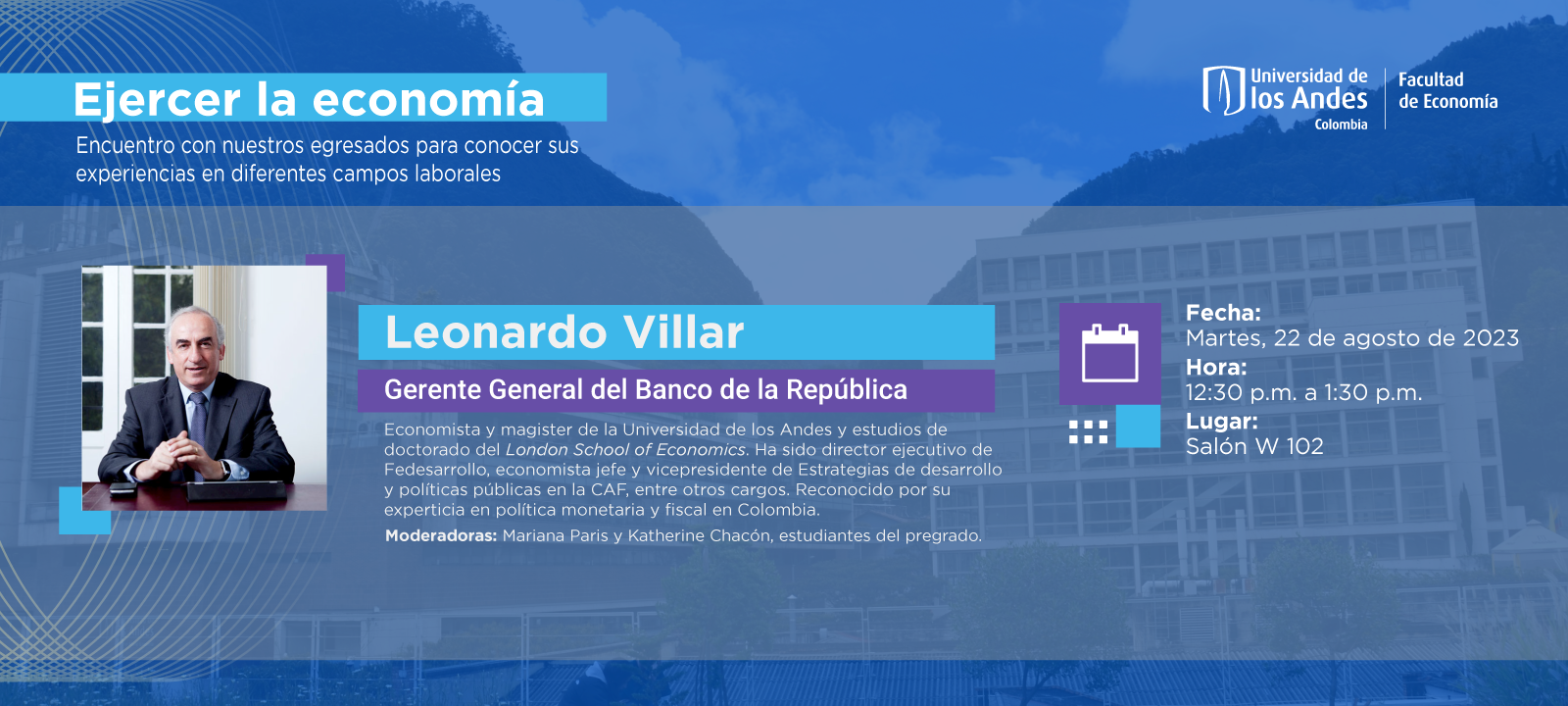 Ejercer la Economía | Invitado Leonardo Villar