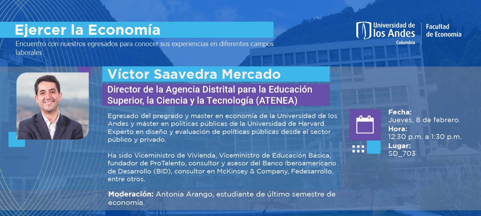 Ejercer la Economía | Víctor Saavedra Mercado
