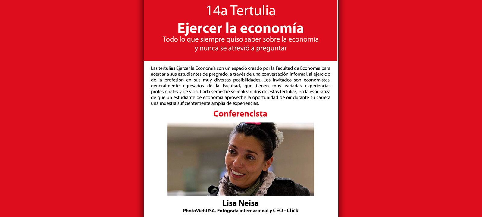 14a Tertulia ejercer la economía