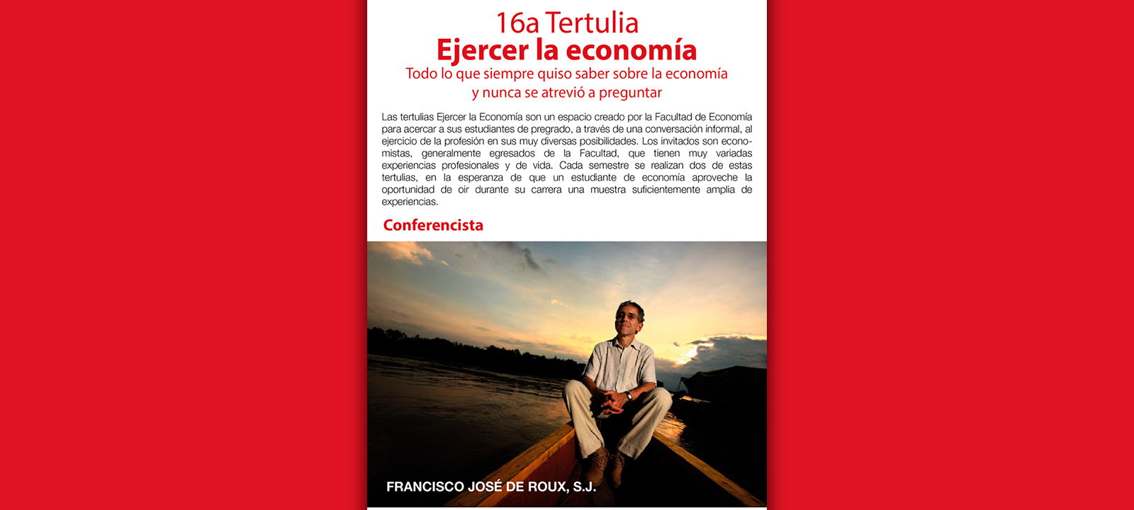 16a Tertulia ejercer la economía
