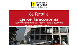 Imagen 8va Tertulia Ejercer la economía