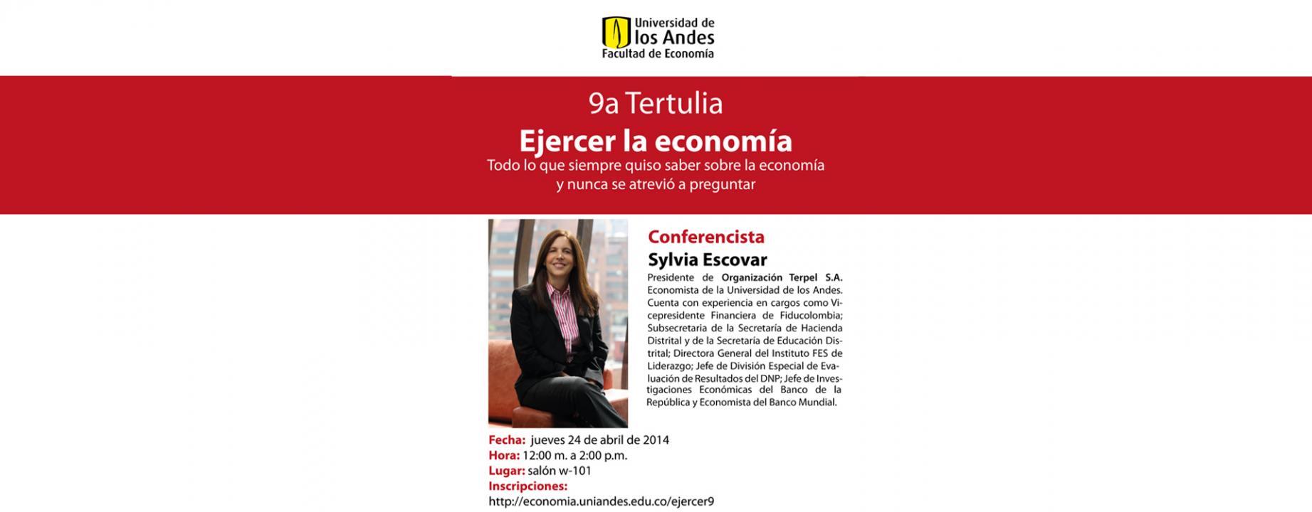 9na Tertulia ejercer la economía