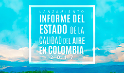 Imagen Lanzamiento informe del estado de la calidad del aire en Colombia 2017
