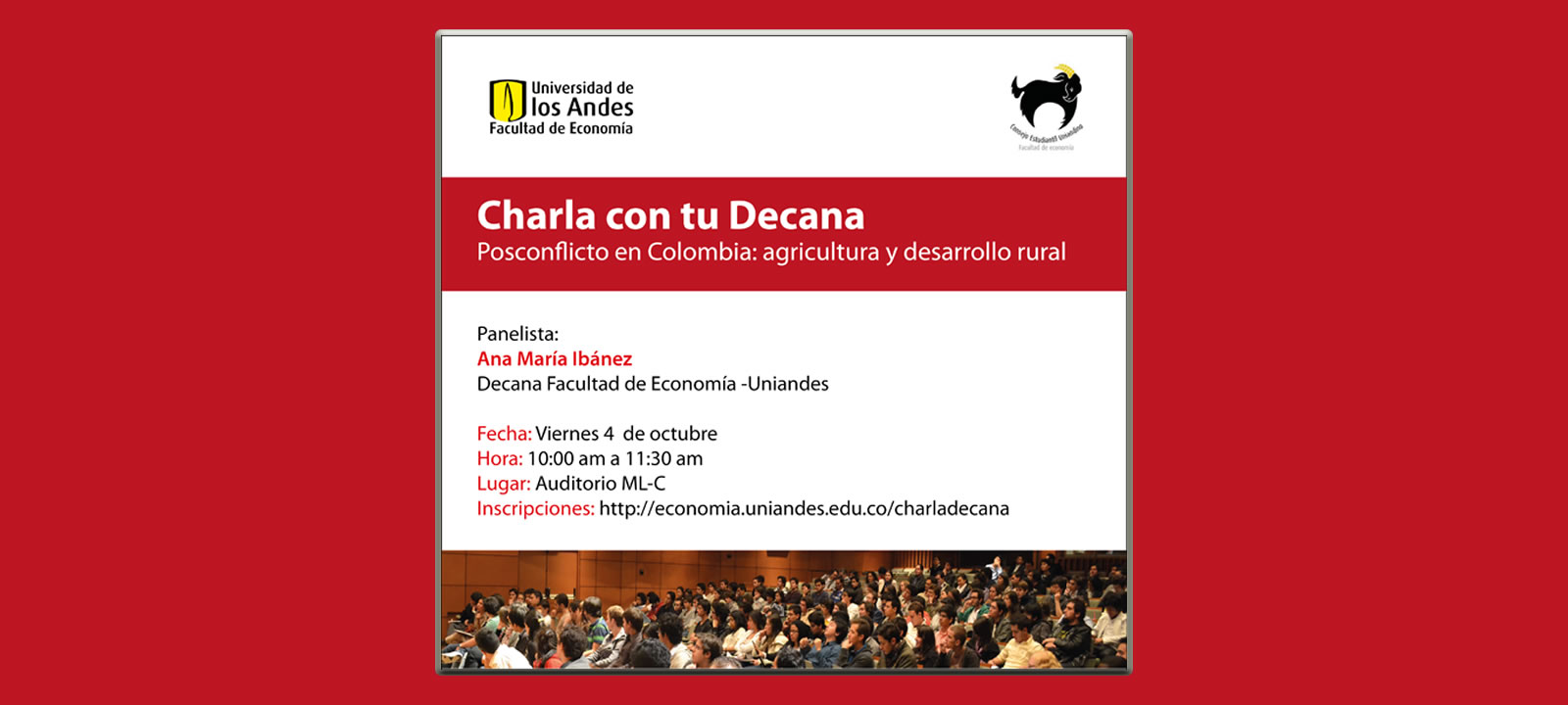 Charla con tu Decana