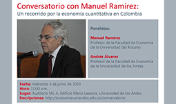 Imagen Conversatorio con Manuel Ramírez