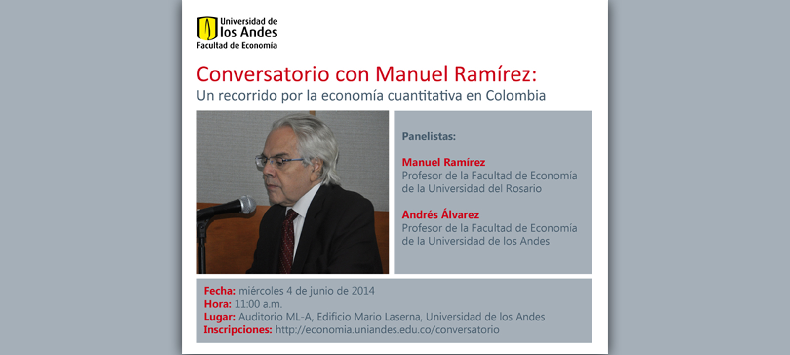 Conversatorio con Manuel Ramírez