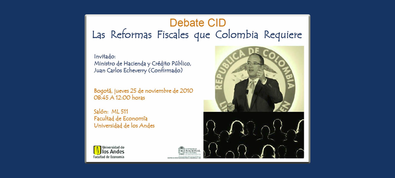 Transmisión Debate CID