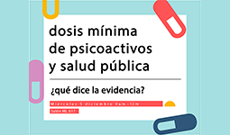 Imagen Dosis mínima de psicoactivos y salud pública