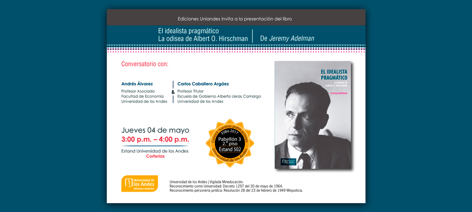 Presentación libro El idealista pragmático