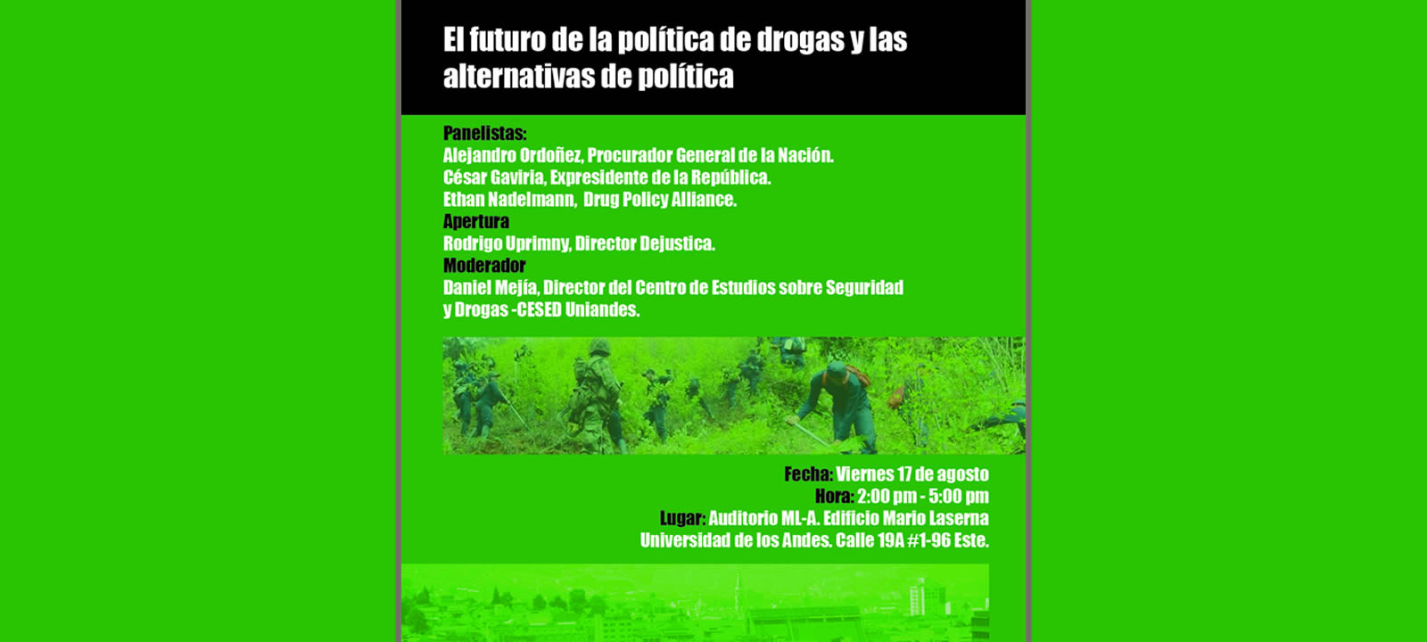 El futuro de la política de drogas