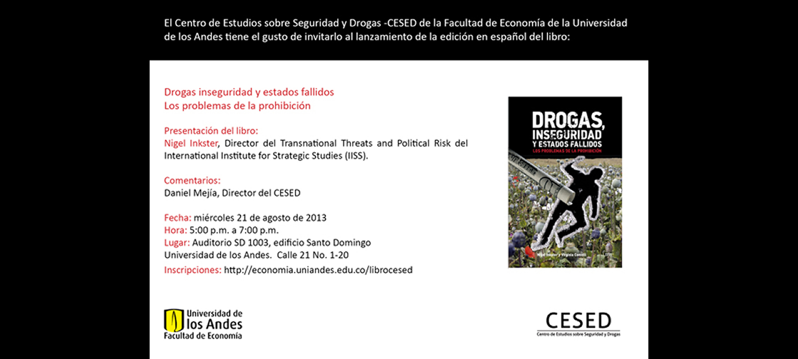 Lanzamiento libro CESED