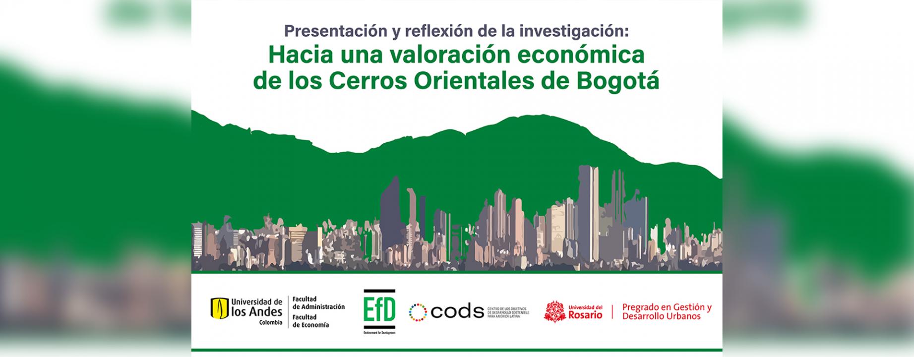 Hacia una valoración económica de los cerros orientales de Bogotá