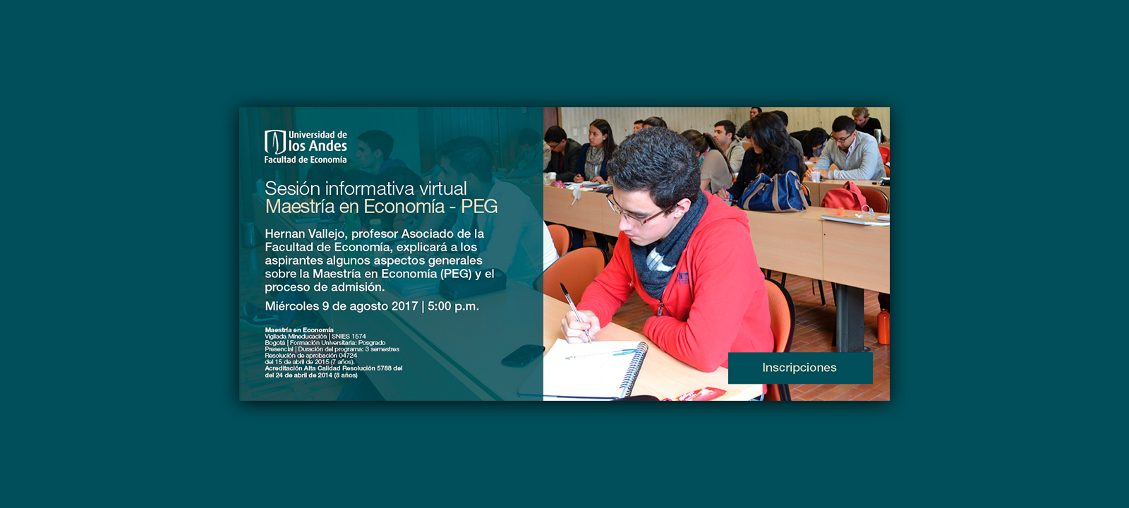 Charla informativa PEG